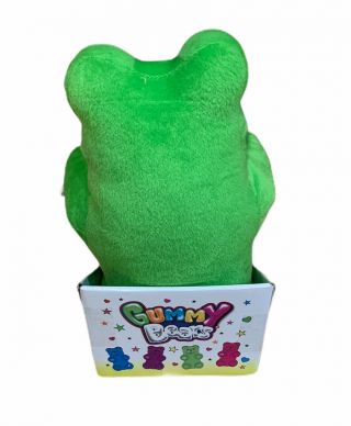 Green Gummy Bear Candy Plush 2009 Street Play Edition RARE In The Box 3
