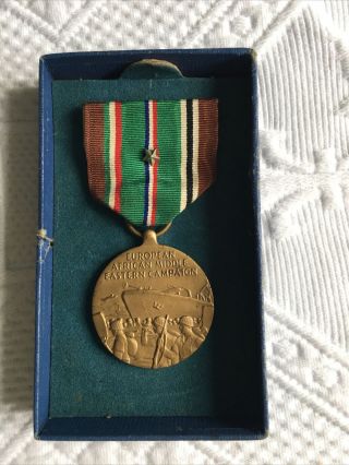 Type - I Ww2 European African Middle Eastern Campaign Medal