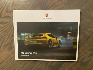 Porsche 718 Cayman Gt4 Perfectly Irrational 2019 Hardcover Book