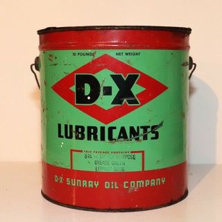 Sunray D - X Lubricants 10 Lbs.  Can