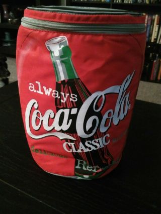 Large Vtg 1997 Always Coca Cola Classic Can Shaped Insulated Cooler