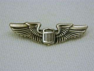 Vintage World War Ii Wwii Sterling U.  S.  Army Air Corps Air Force 1 1/2 " Wings