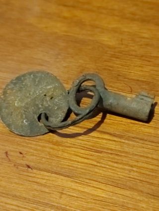 ➡➡WW2 German Apparatus Office/Locker Keys.  Stalingrad Dig 1943.  Fob number 5227A 3