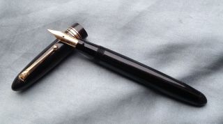 Vintage Swan 4460,  Leverless Pen,  14k No4 Flex Nib,  Mabie Todd,  1947 Eng