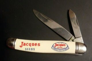 Vintage Jacques Seeds 2 - Blade Pocket Knife