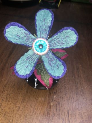 Target Halloween Blue Eyeball Flower Mini Creepy Succulent 2019 Hyde And Eek 5”