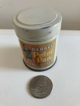 Derby’s Peter Pan Peanut Butter Sample Tin