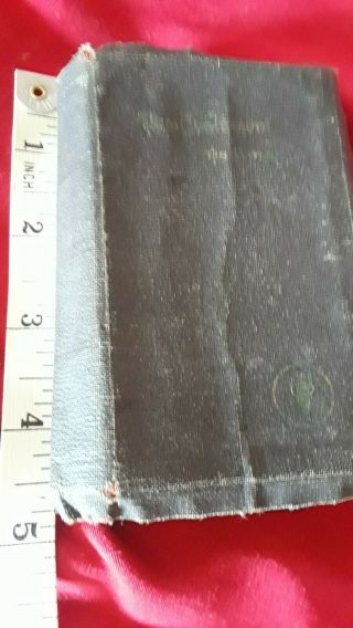 Ww2 Soldier Pocket Bible 1941 Gideon Vintage Military Testament & Psalms