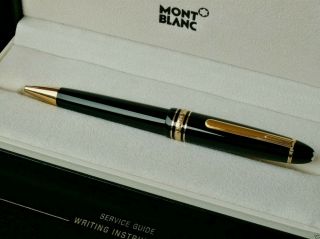 Montblanc Legrand Series: 161 Ballpoint Pen In Black And Gold