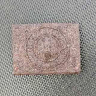 Ww2 Wwii German Relic Iron Buckle Eastern Front Relic