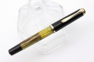 Pelikan Gunther Wagner 400 Export - Fountain Pen - Tortoise Striped Celluloid - 50 