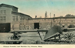 Mn Minnesota Glencoe / Foundry And Machine Co.  / Early