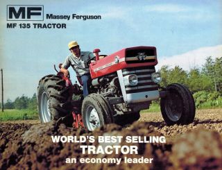 Massey Ferguson Vintage 135 Tractors Sales Brochure C726/874 - 20 - 1 1974