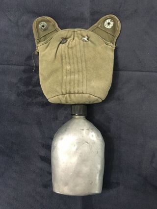 Ww2 Wwii Us Army Canteen And Cover 1942
