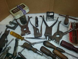 Typewriter Repair Tool Kit Box Benders Wrenches Pliers Hooks Huge Complete 3