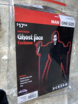 Ghost Face Scream 3 - Piece Halloween Set