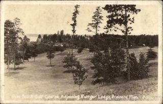 Rppc Brainerd,  Mn Pine Beach Golf Course Adjoining Ruttger Lodge Minnesota