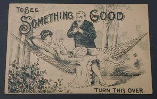Trade Card Jas.  G.  Butler Co " Something Good " Plug Tobacco,  St.  Louis Mo -