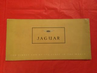 C.  1950s Jaguar " 2 1/2 & 1/2 Litre Coupes & Saloons " Dealer Brochure Portfolio