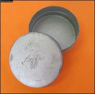 Wwii German Vintage Film Reel Tin Box - Agfa