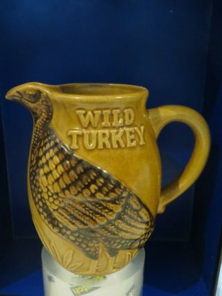 Wild Turkey Bourbon Whiskey Pitcher With Stopper,  Lawrenceburgh,  Kentucky