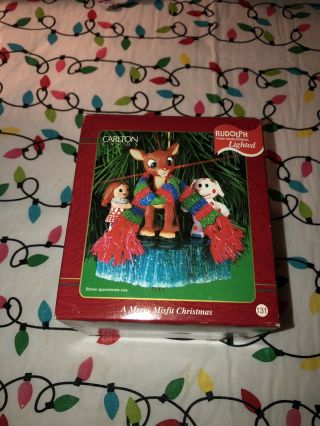 Carlton Cards Heirloom Ornament Rudolph A Merry Misfit Christmas Elephant Dolly