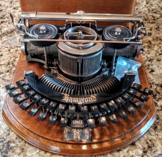 125 Year Old Hammond Circular Keyboard Typewriter Model 1 - C