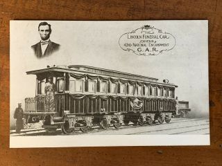 Abraham Lincoln Funeral Railroad Car,  Gar 42nd National Encampment,  1908