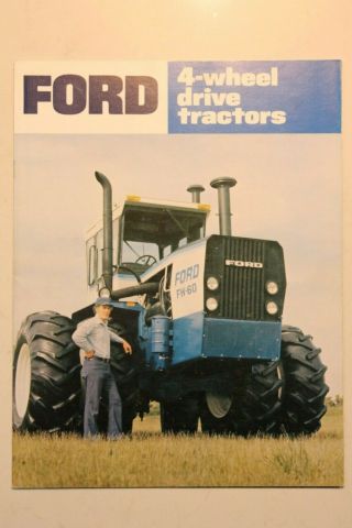 Ford 4 Wheel Drive Tractors Brochure