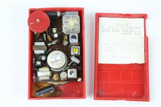 DINO Sinclair Gasoline Oil Advertising Gas Pump Mode Six Transistor Radio red 3