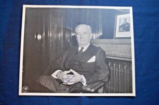 8 X 10 Signed Photo Of Sir William Webb - Pres.  Of International Military Tribunal