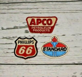 Apco Standard Philips 66 Vintage Uniform Patches Hat Shirt Gas Station Petroleum