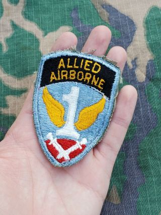 Wwii Us Army 1st Allied Airborne Infantry Division Patch