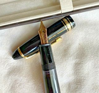 Montblanc Meisterstuck 14K GOLD Legrand Fountain Pen No.  146 4810 “M” 2
