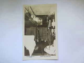 Trans Australian Railway Postcard Rose Series C1930 Sleeping Car First Class