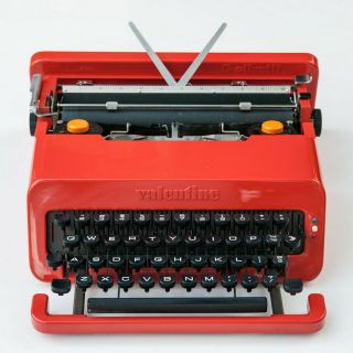 Olivetti Valentine Vintage Typewriter With Case Workinggreat