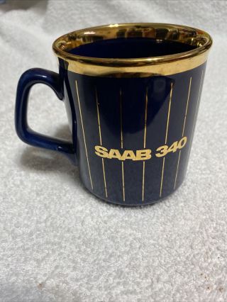 Rare Saab Scania 340 Coffee Mug