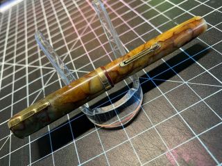 Vintage Waterman Lady Patricia Fountain Pen,  Onyx,  almost a Wet Noodle,  3XF - 3B 2