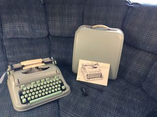 Vintage Hermes 3000 Paillard Products Typewriter Made In Switzerland