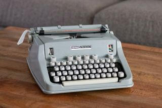 Hermes 3000 Seafoam Portable Typewriter Case