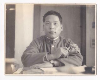 Wwii Imperial Japanese Army Ija Kenpeitai Officer Pre - 1939 Photo Kempeitai
