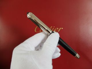 Cartier Roadster Driving Stitched Leather Roller Ball Pen | 3