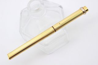 Cartier Vendome - Fountain Pen - Trinity Rings - Godron - 18k Gold Nib (santos - Pasha)