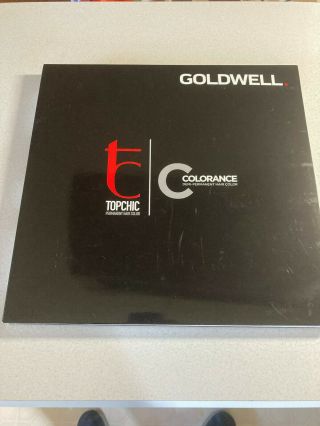 Goldwell Topchic & Colorance Hair Stylist Swatch Salon Book