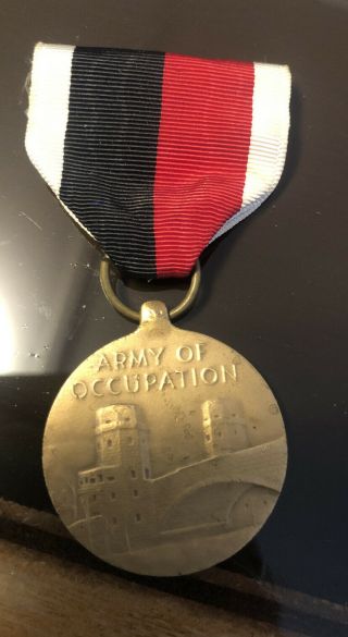 Ww2 Army Of Occupation Medal 1945 Germany Japan With Pin Clasp