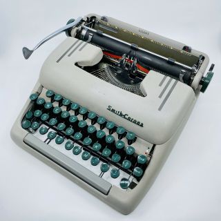 Restored - Dr.  Seuss Vintage 1956 Smith Corona Silent Typewriter Elite Typeface