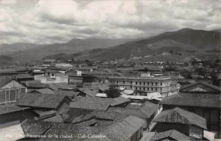 Cali,  Colombia Town & Countryside Overview,  Real Photo Pc 1930 - 40 