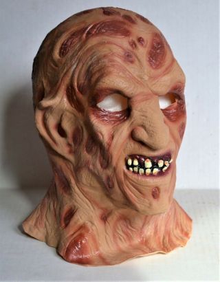 Freddy Nightmare On Elm Street Krueger Monster Horror Mask Halloween Costume (a)
