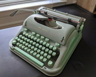 1964 Hermes 3000 Typewriter & Case - Ribbon