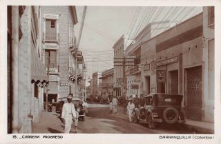 Barranquilla,  Colombia,  Carrera Progreso,  Street View,  Real Photo Pc 1907 - 20